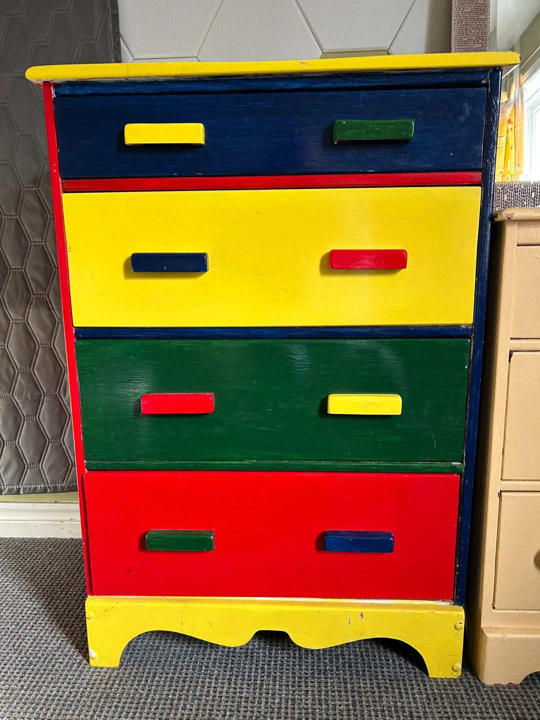 Colorful Kids' Dresser
