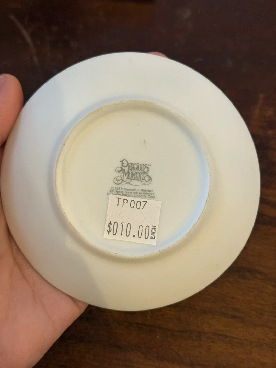 Precious Moments 40th Anniversary Plate image indicator(2)