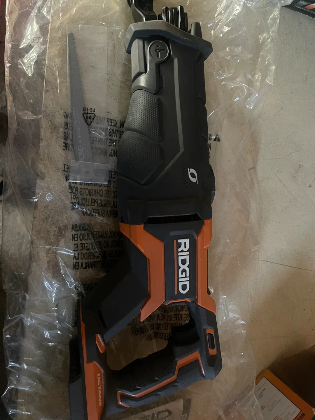 New Ridgid Octane Brushless 18V Reciprocating Saw image indicator(5)
