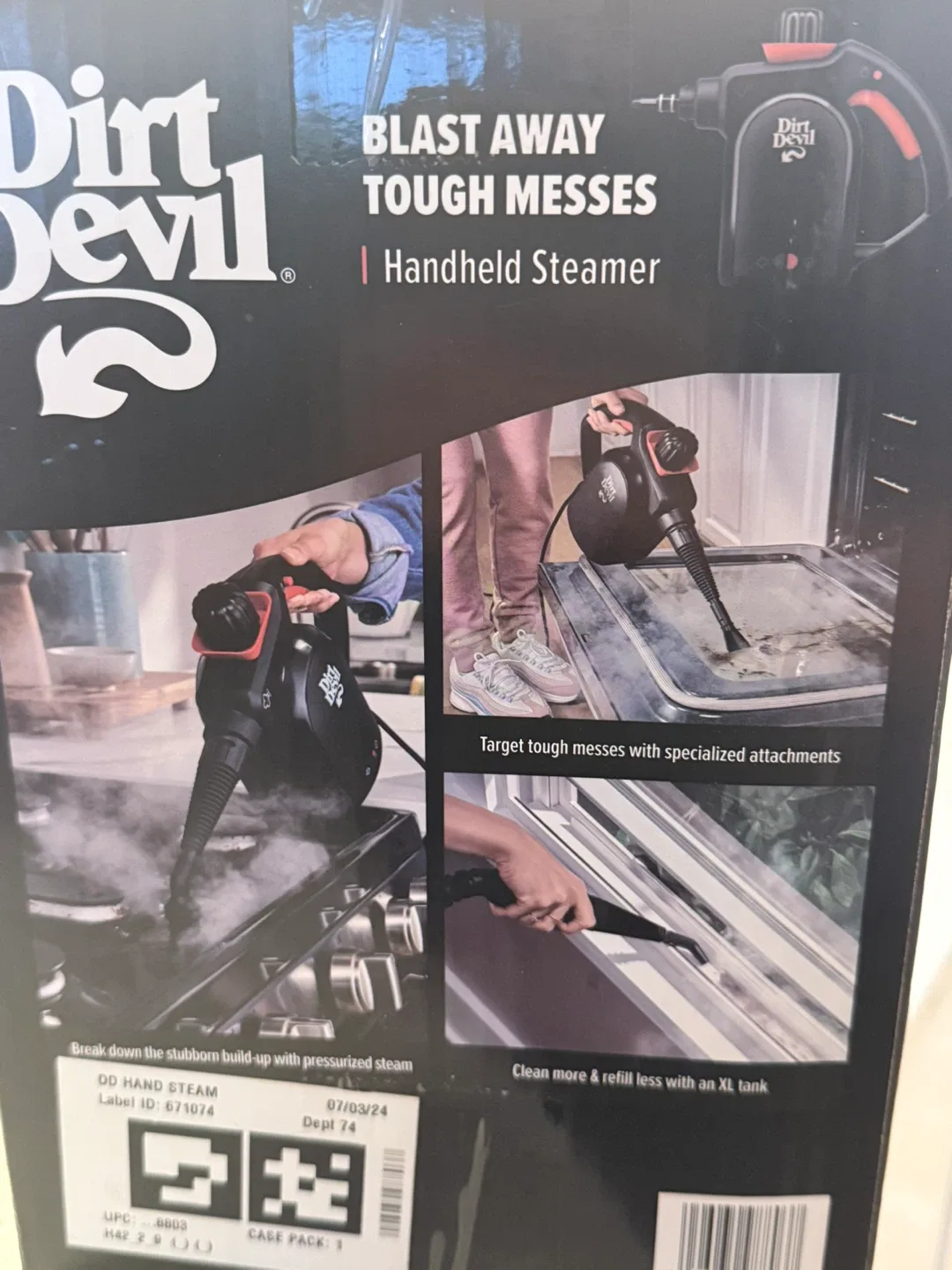 Dirt Devil Handheld Steamer - New in Box! image indicator(3)