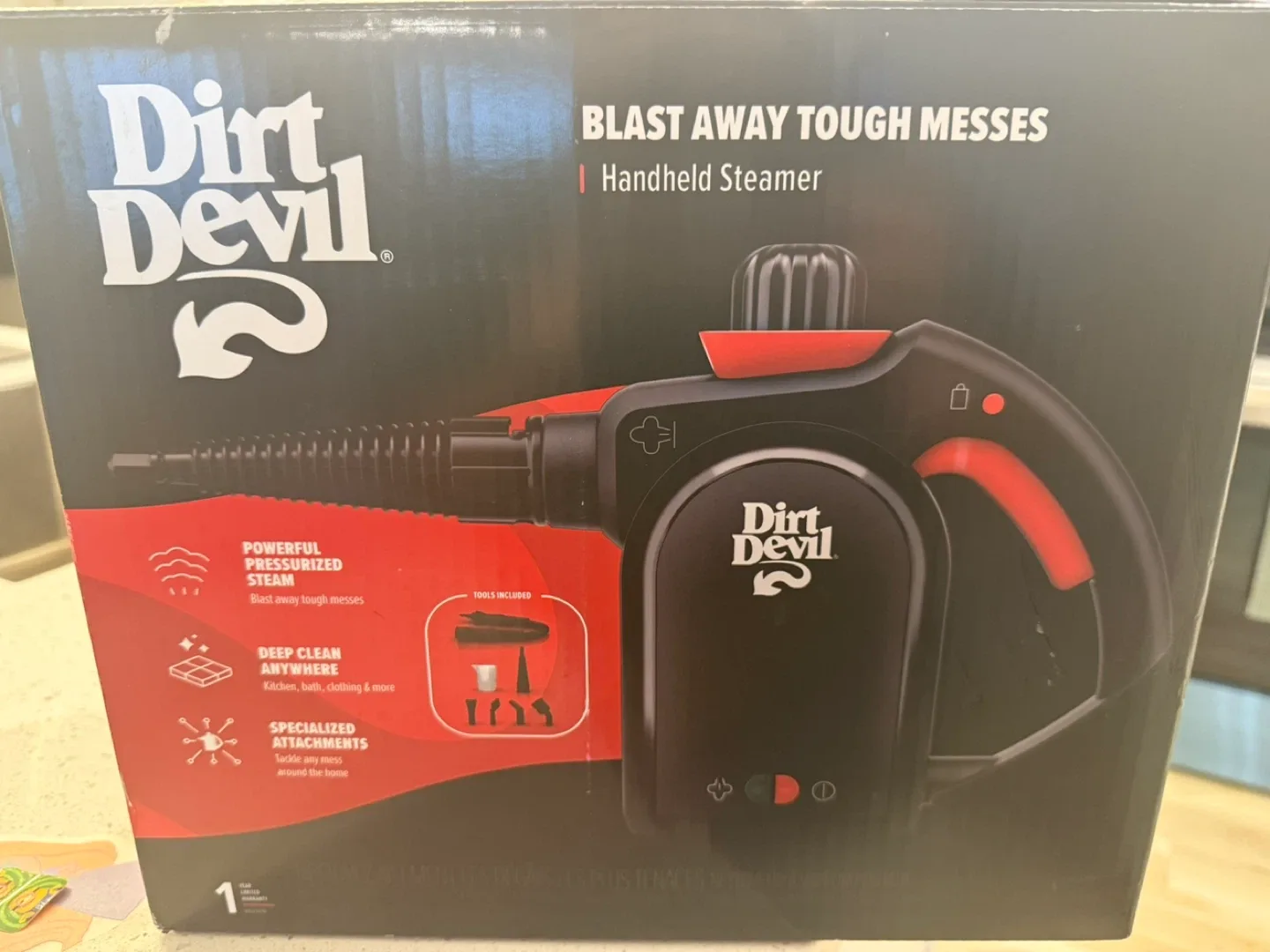 Dirt Devil Handheld Steamer - New in Box!