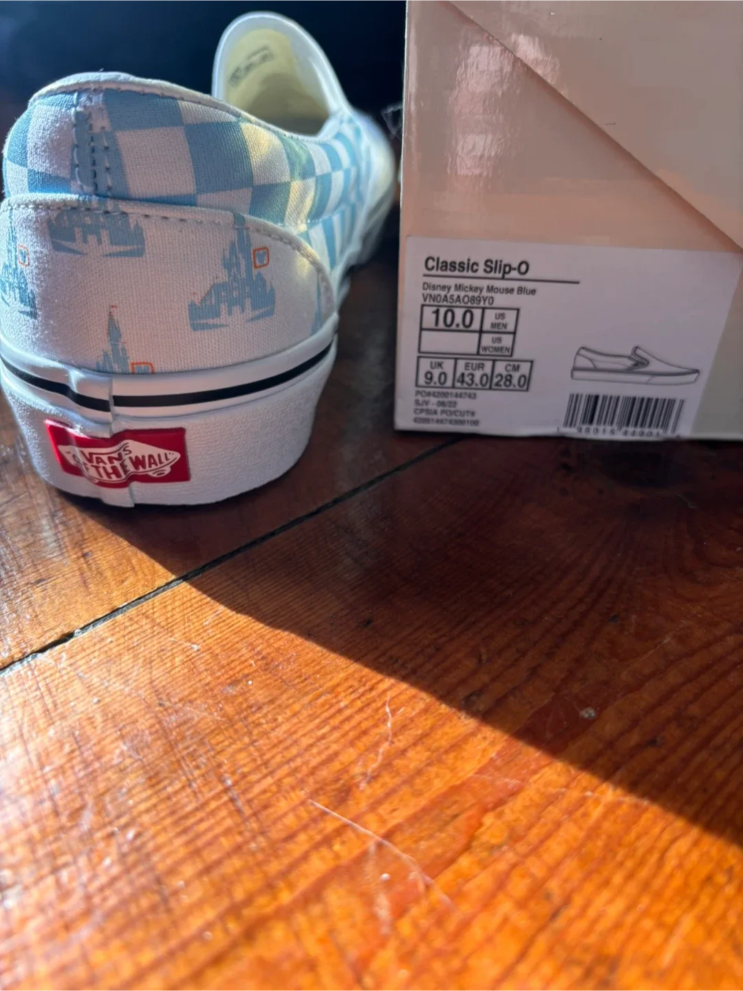 Vans Disney Mickey Mouse Slip-Ons - Size 10 (New) image indicator(2)