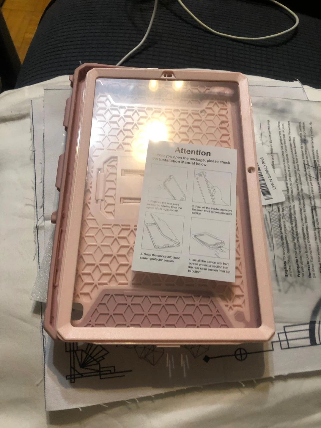 pink  tablet cover  Case - New! - photo 2
