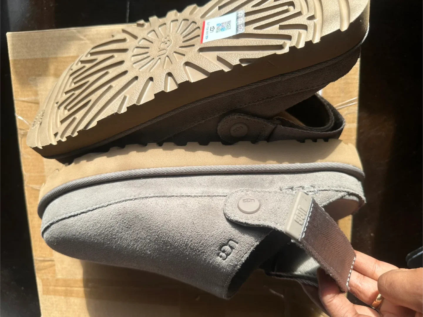 UGG Women's Tasman Backless Clog, Size 8 image indicator(3)