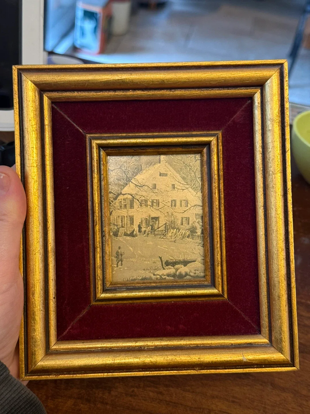 Vintage Framed Mini Print