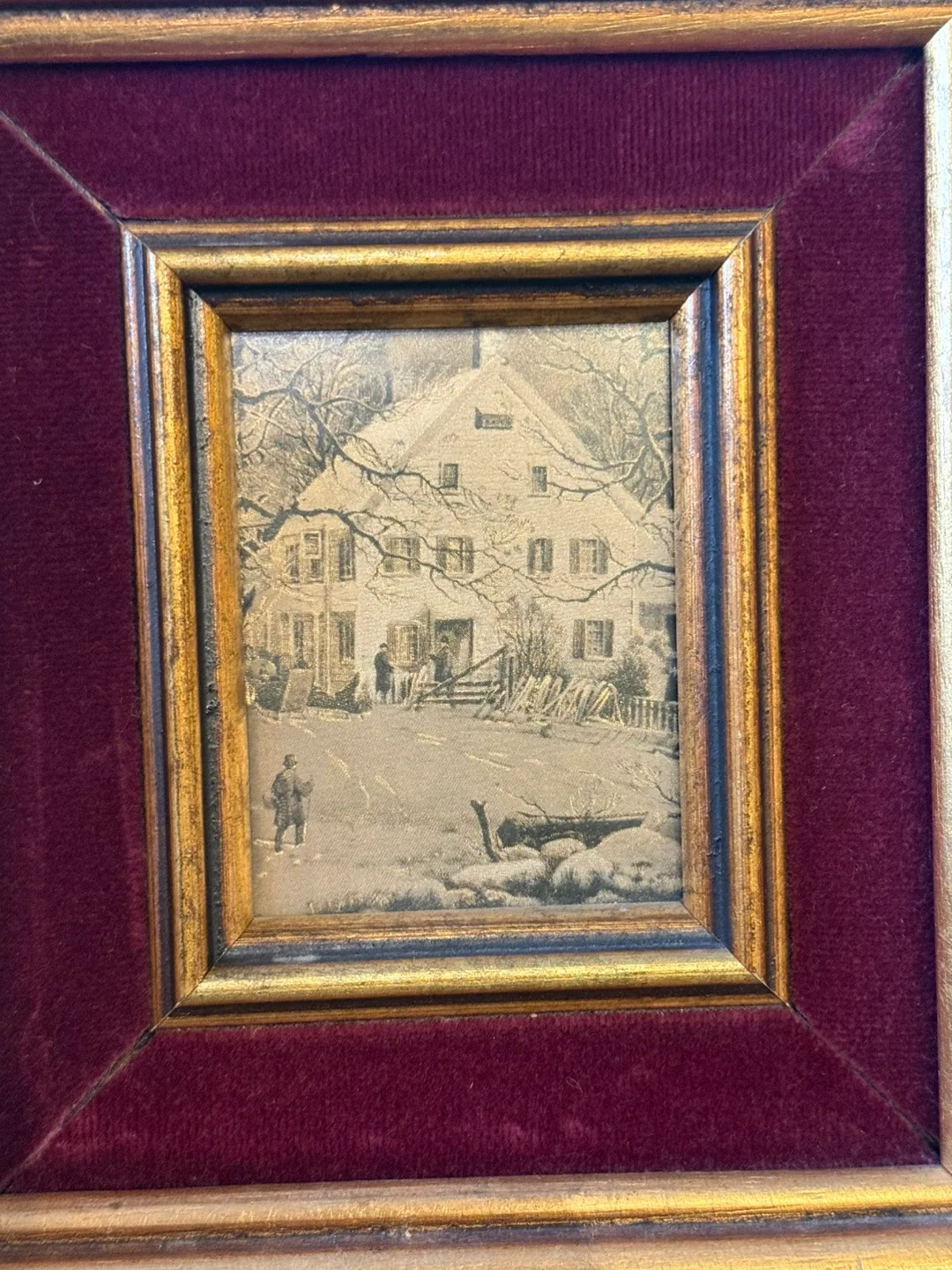 Vintage Framed Mini Print image indicator(2)