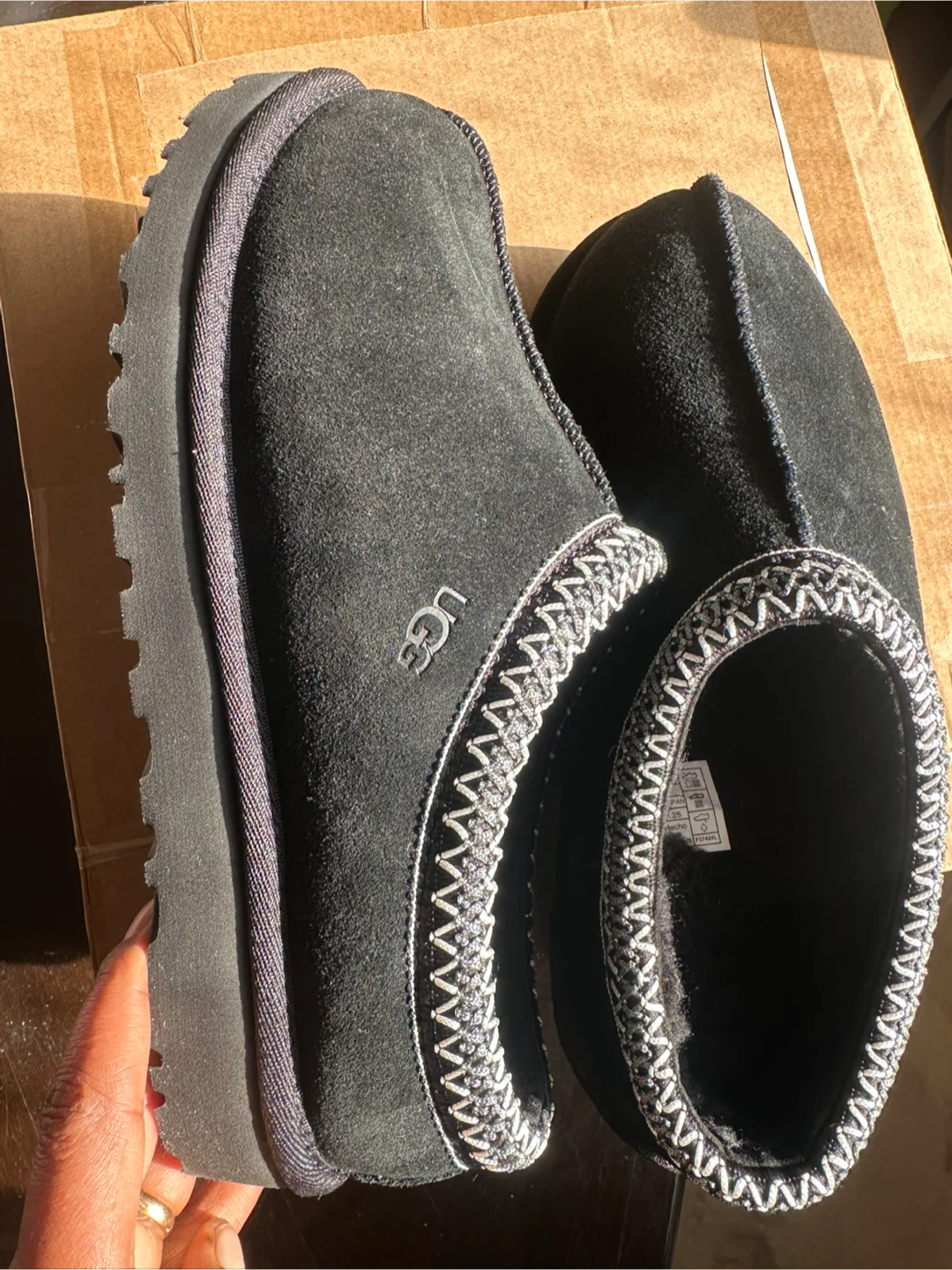 UGG Tasman Slipper - Black - photo 4