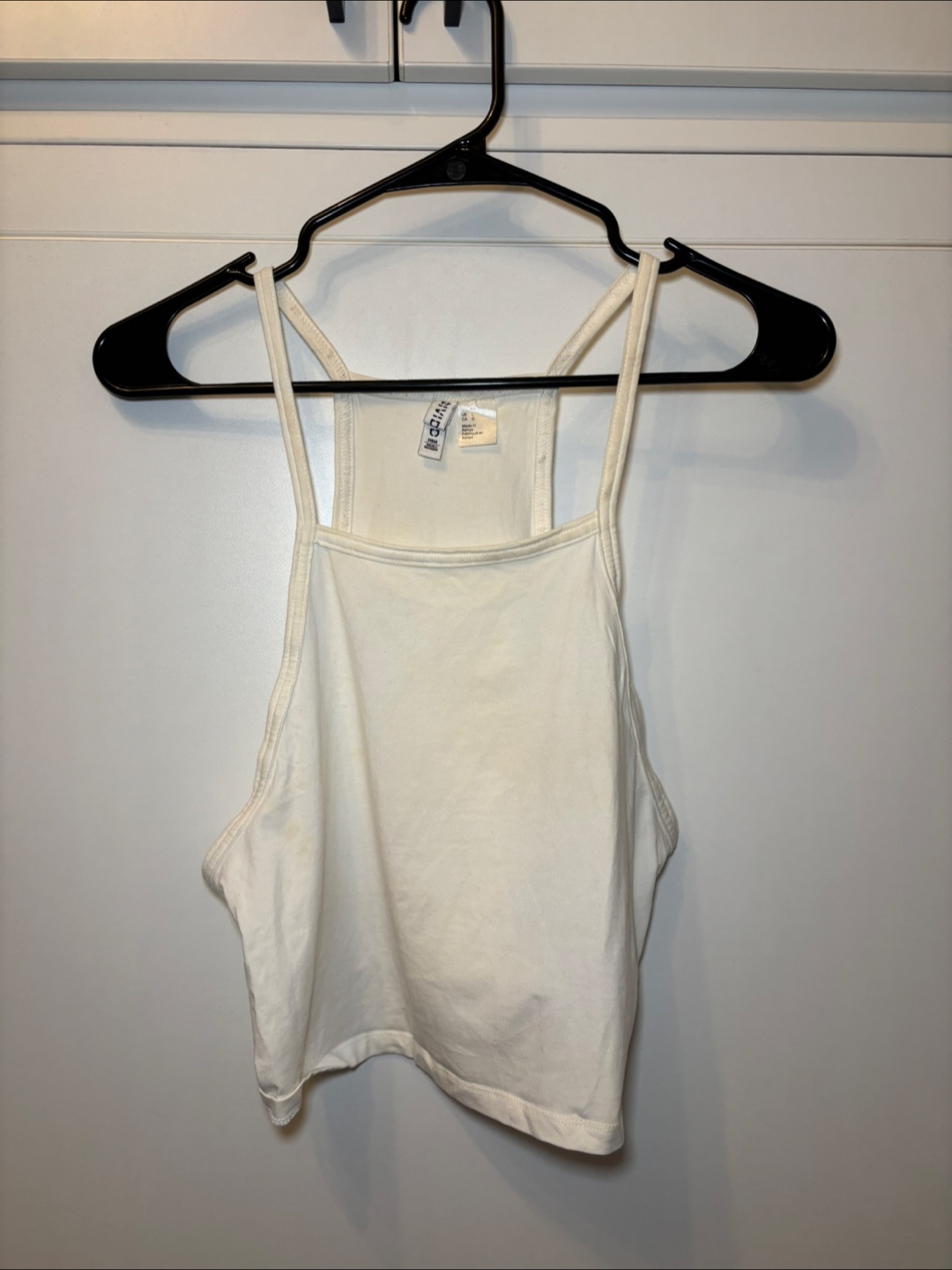 6-Pack H&M Divided White Tank Top - Size L