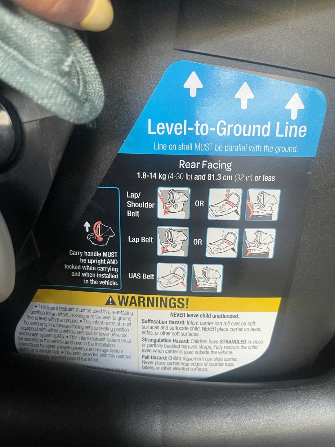 Maxi-Cosi Mico Max 30 Infant Car Seat image indicator(9)