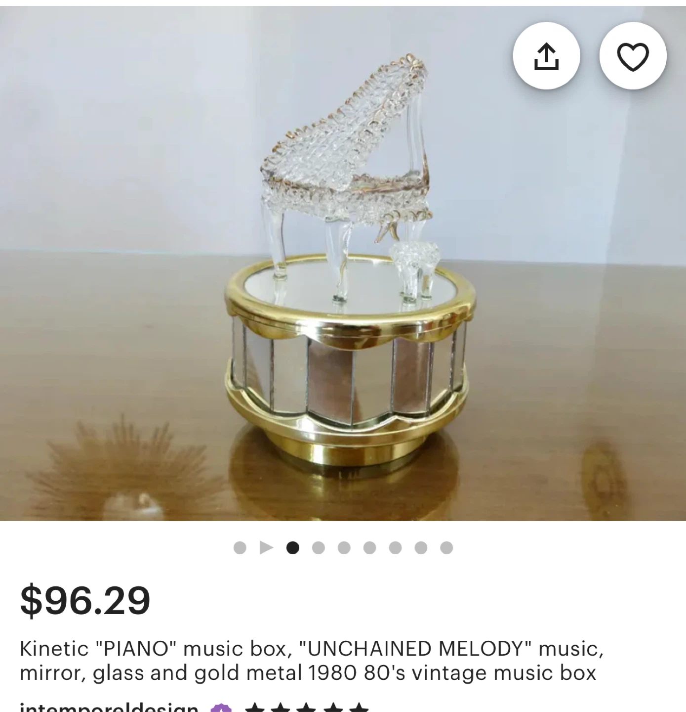 Vintage Kinetic Piano Music Box - photo 3