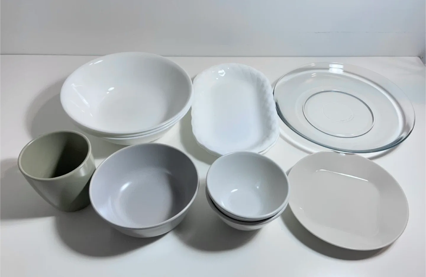 Kitchen Dishware Bundle — Mixed Set (11 pcs)