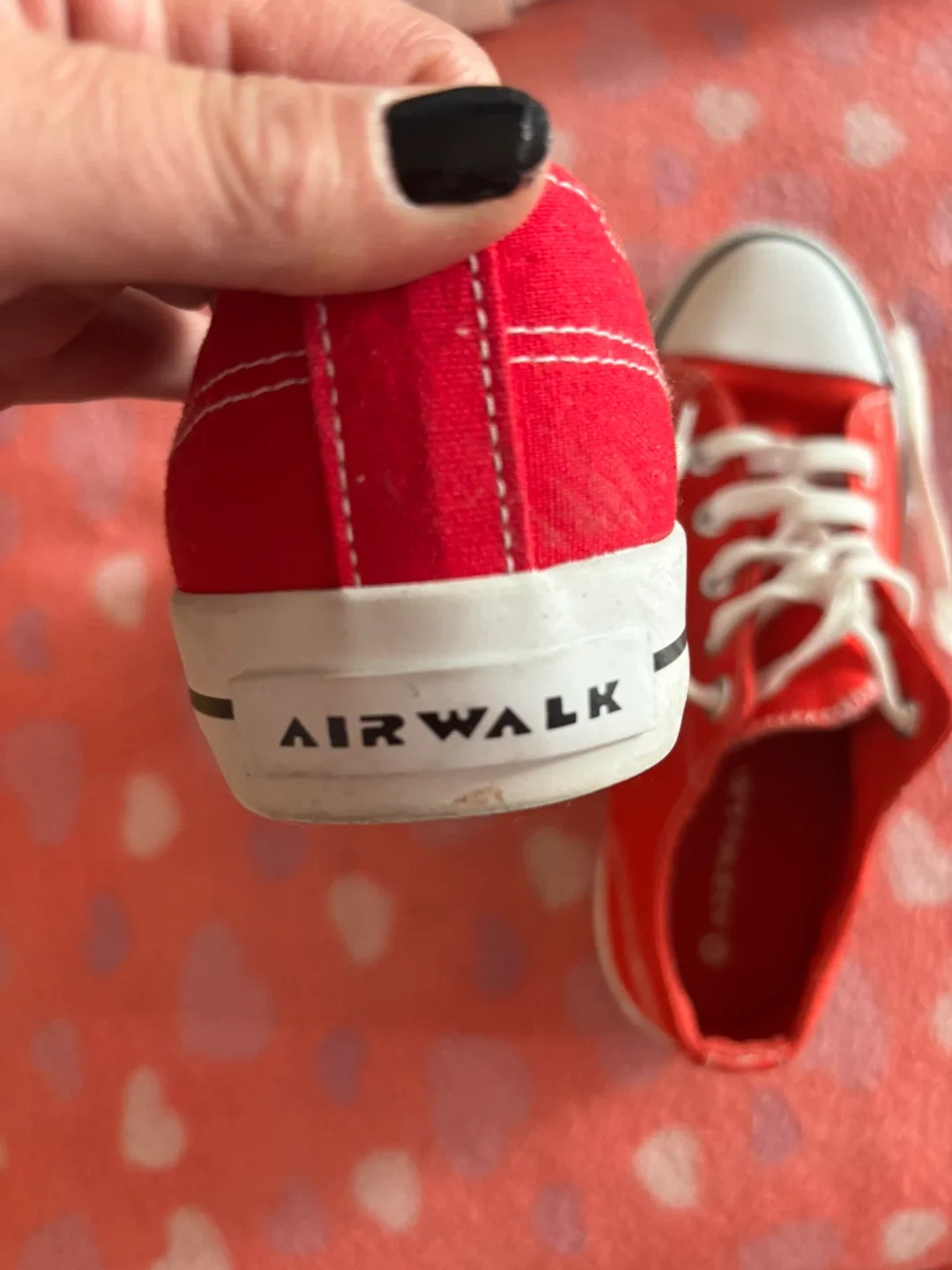 Airwalk Red Canvas Sneakers image indicator(2)
