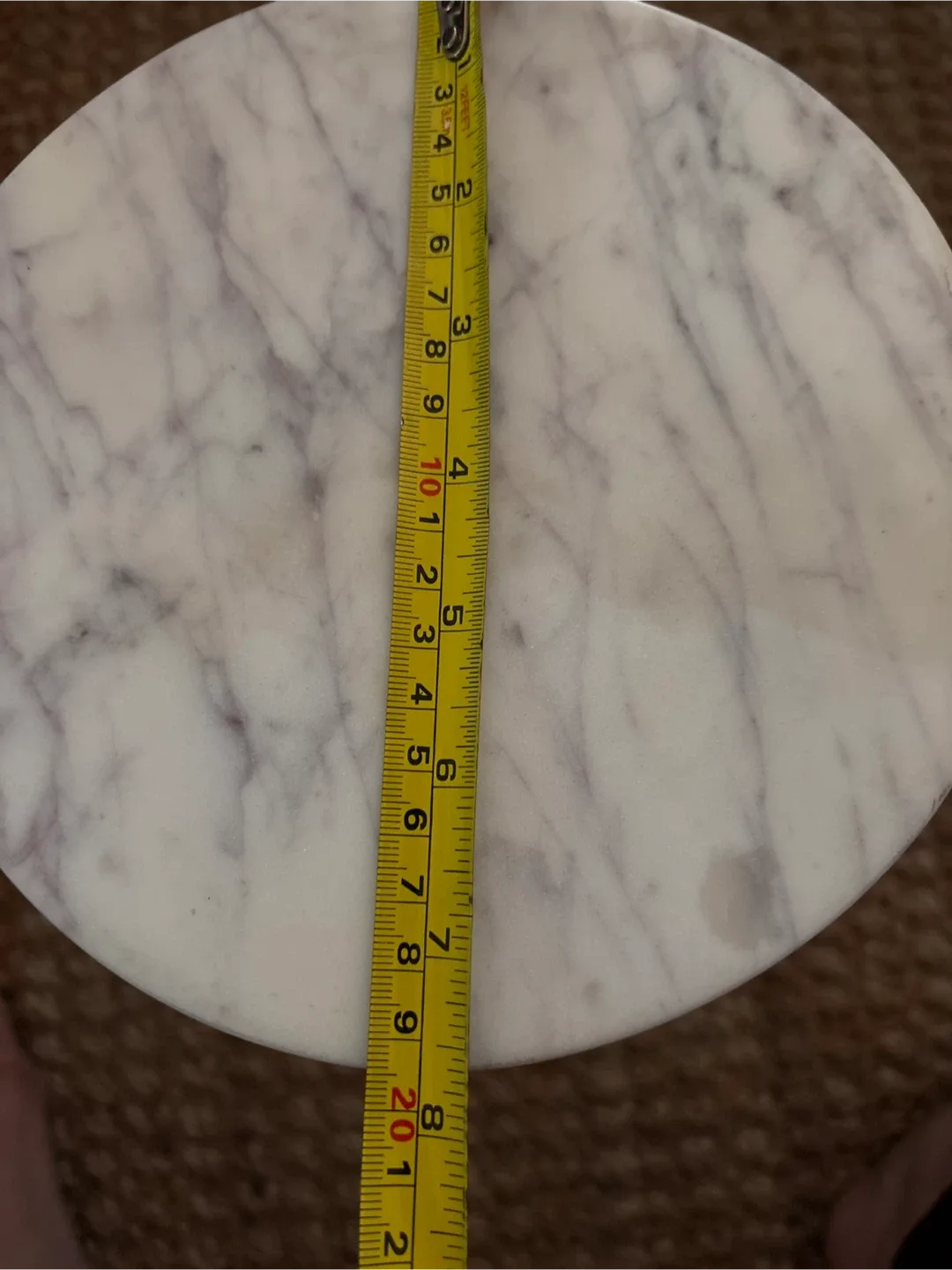 Marble Top Accent Table image indicator(5)