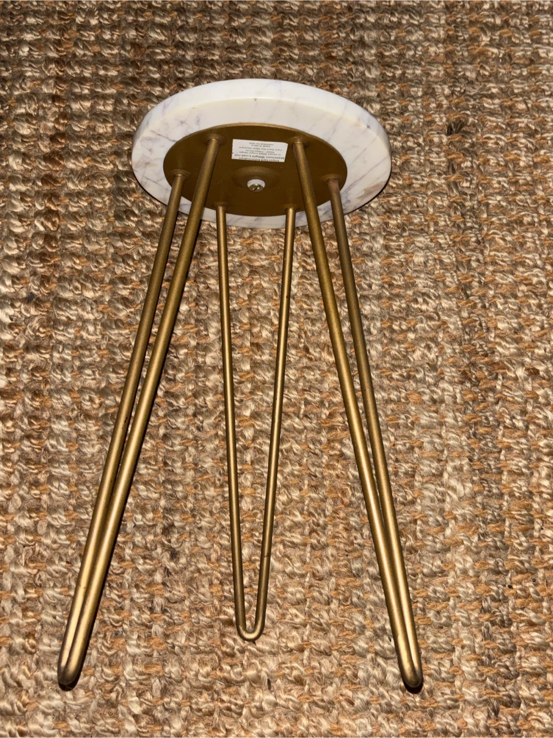 Marble Top Accent Table - photo 3