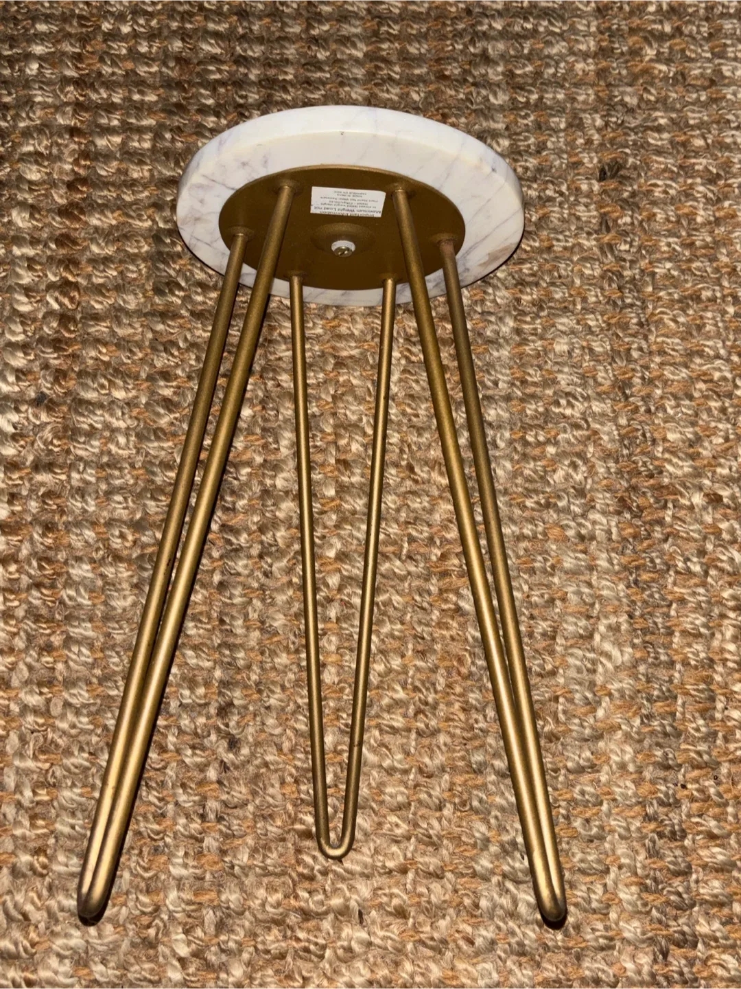 Marble Top Accent Table image indicator(3)