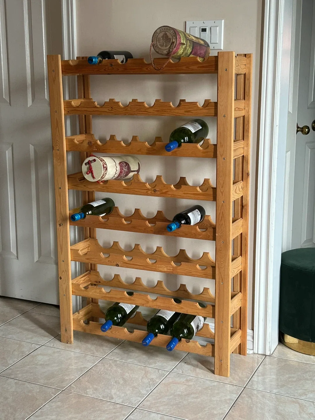 Wooden Wine Rack