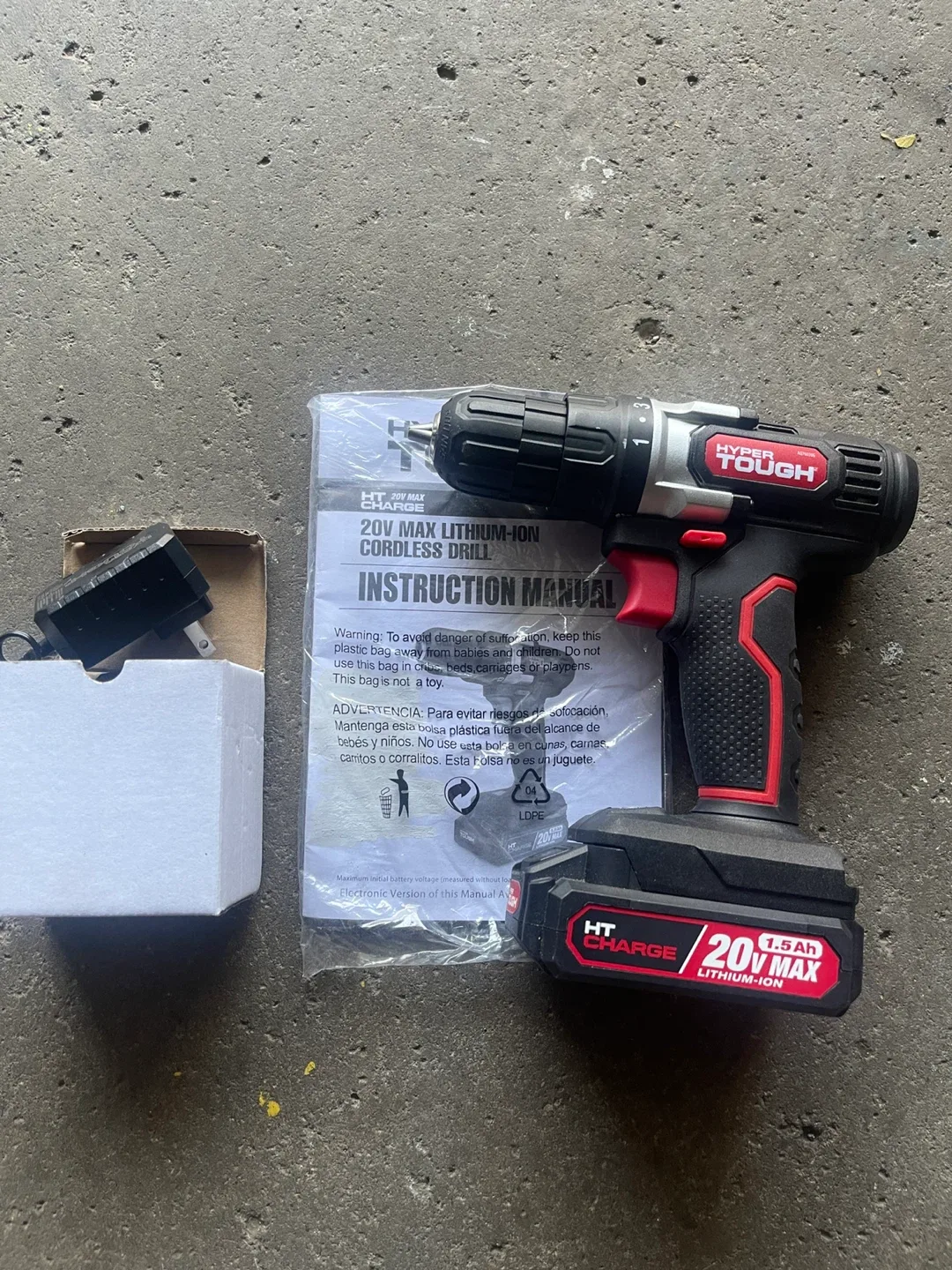 Hyper Tough 20V Max Cordless Drill image indicator(3)