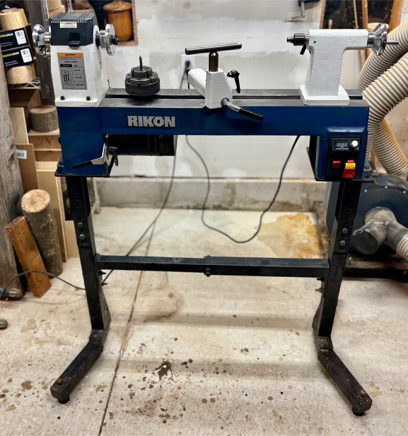 RIKON 70-220VSR Variable Speed Midi Lathe