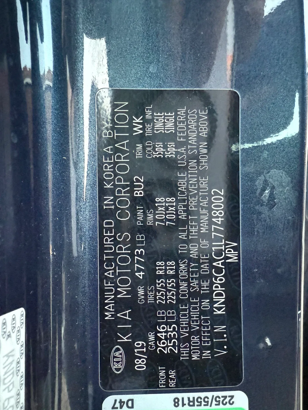 2020 Kia Sportage SUV S image indicator(8)