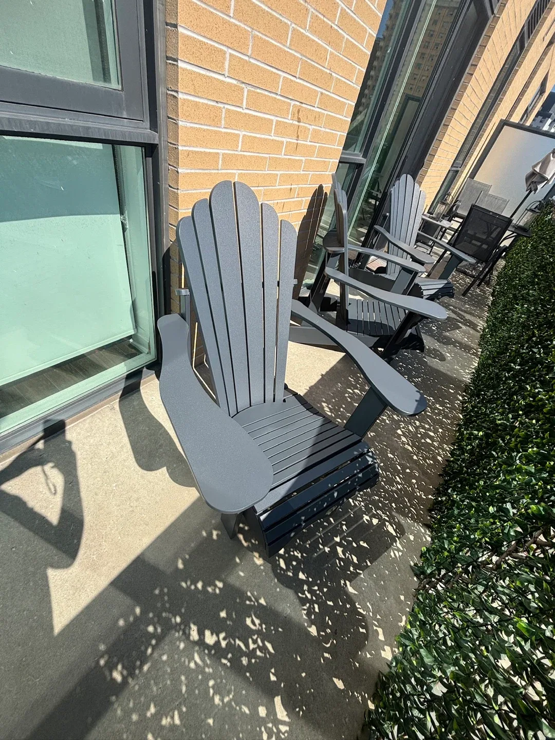 Leisure Line Adirondack Chair - Grey image indicator(2)