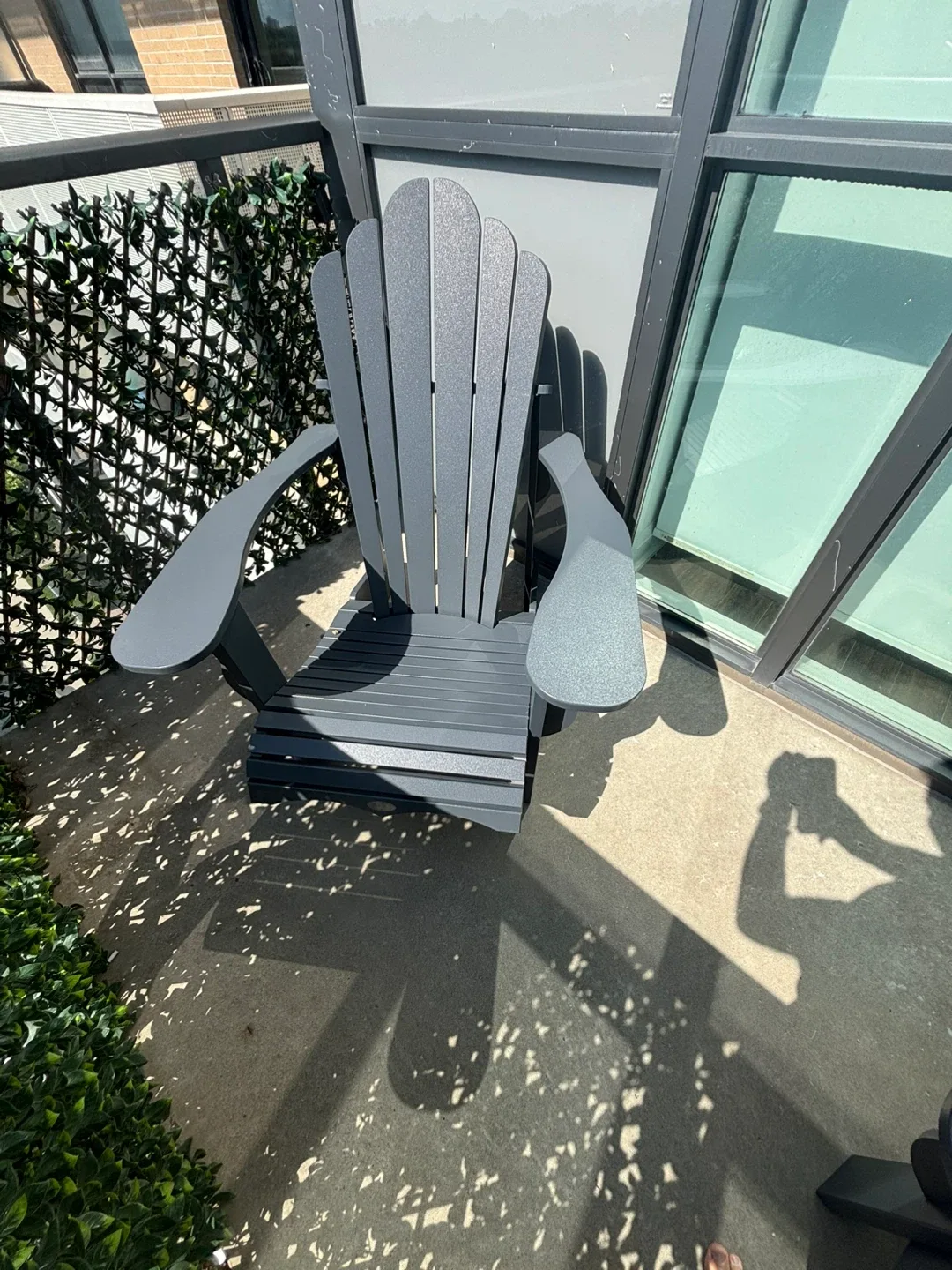 Leisure Line Adirondack Chair - Grey image indicator(3)