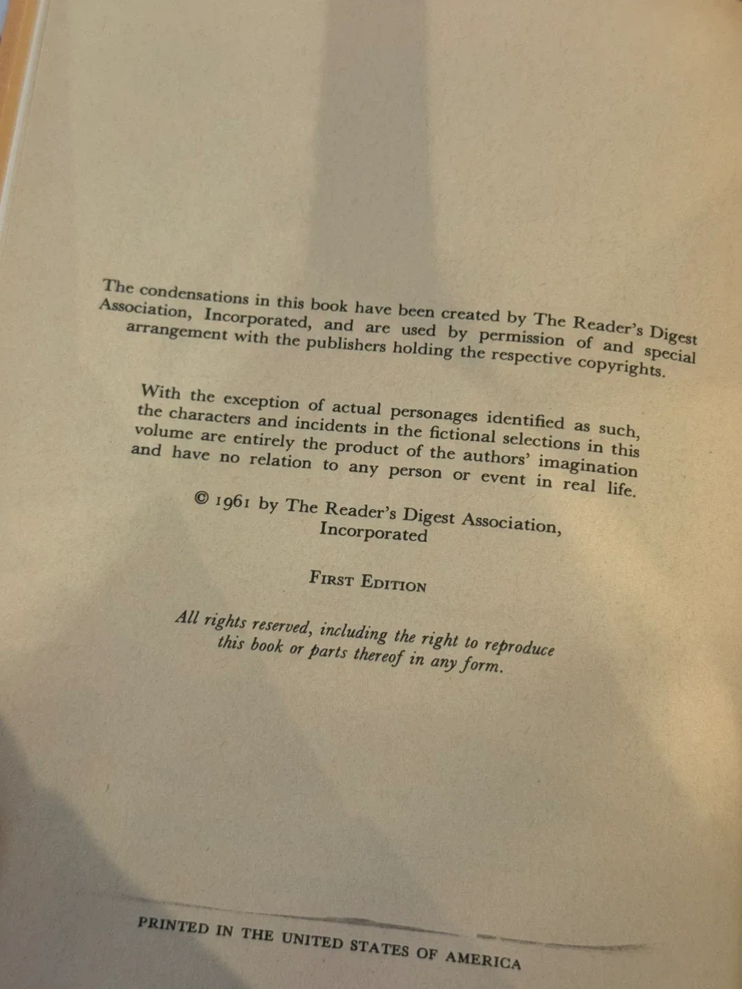 Reader's Digest Condensed Books 1961 image indicator(3)