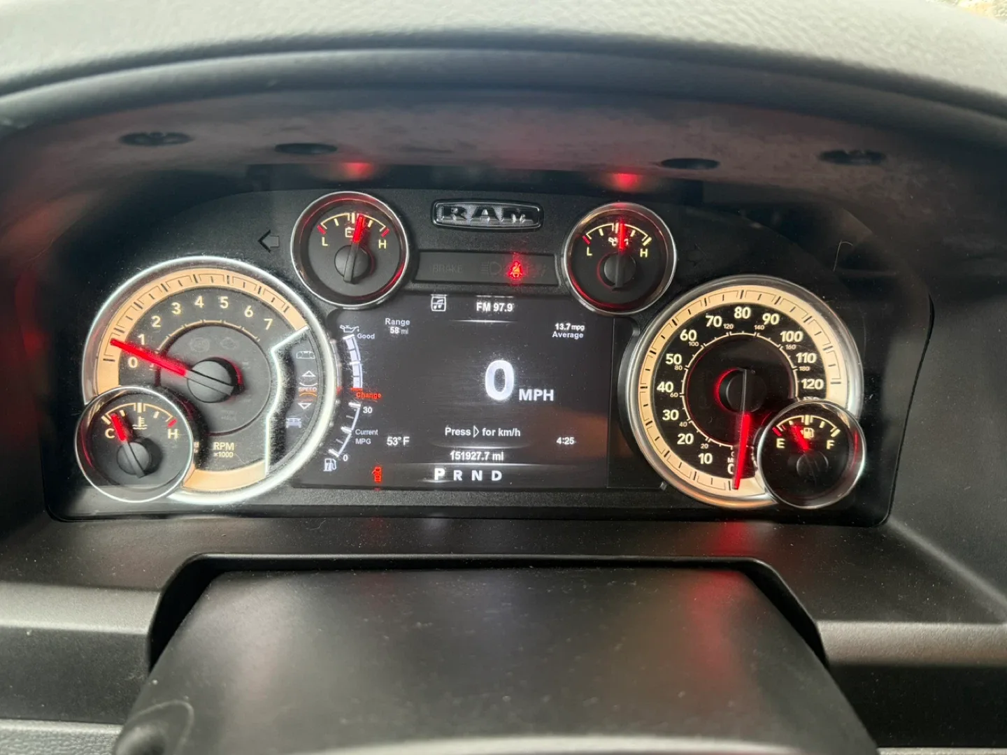 2017 RAM 1500 Truck image indicator(7)