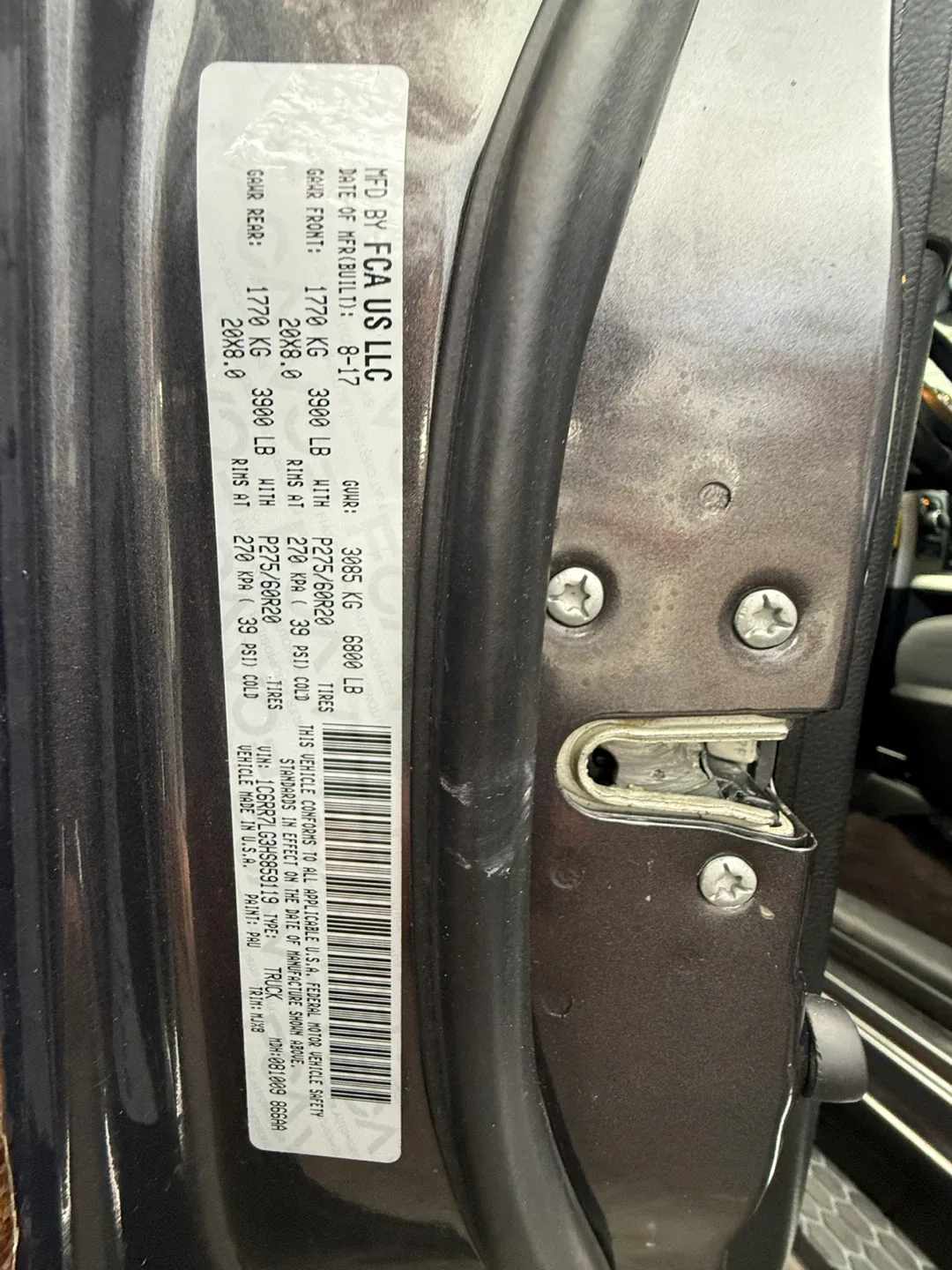 2017 RAM 1500 Truck image indicator(9)