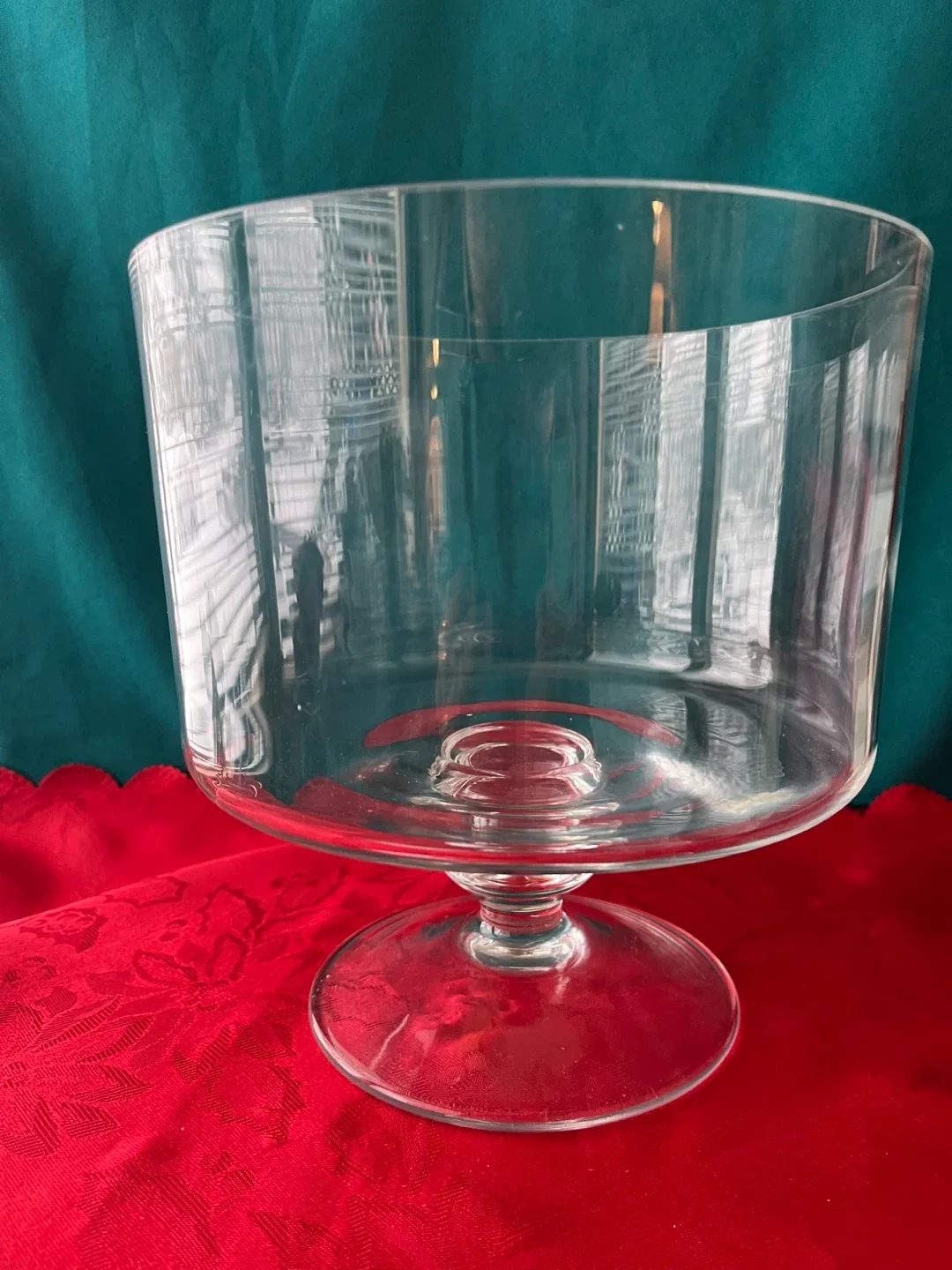Footed Glass  Bowl (Trifle Bowl)