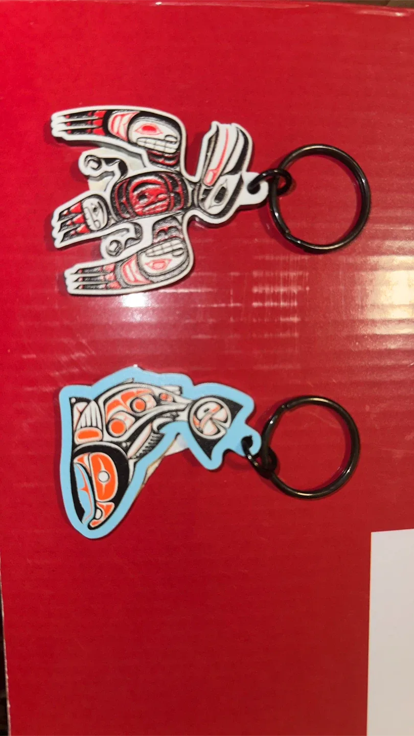 Indigenous Art Keychains - Set of 2