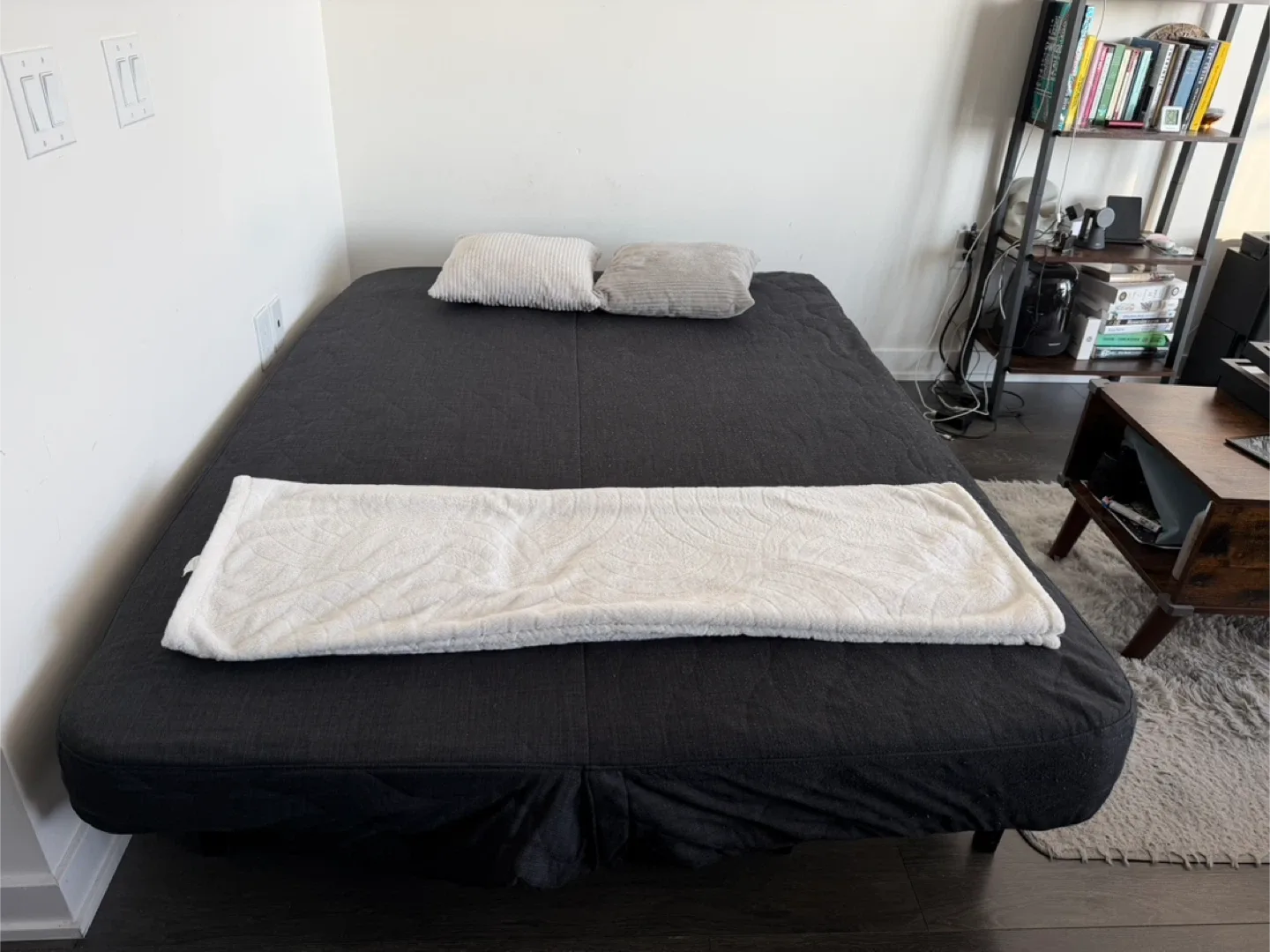 Grey IKEA NYHAMN Couch Futon Sofabed image indicator(2)