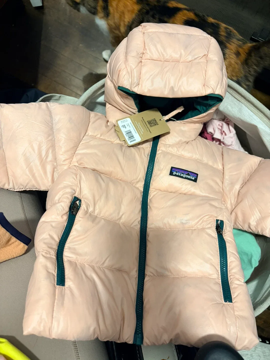 Patagonia Baby Fleece & Down Sweater Jacket