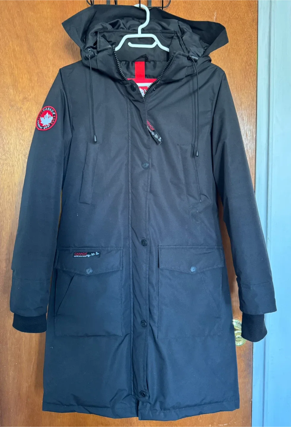 Canada Weather Gear Black Parka