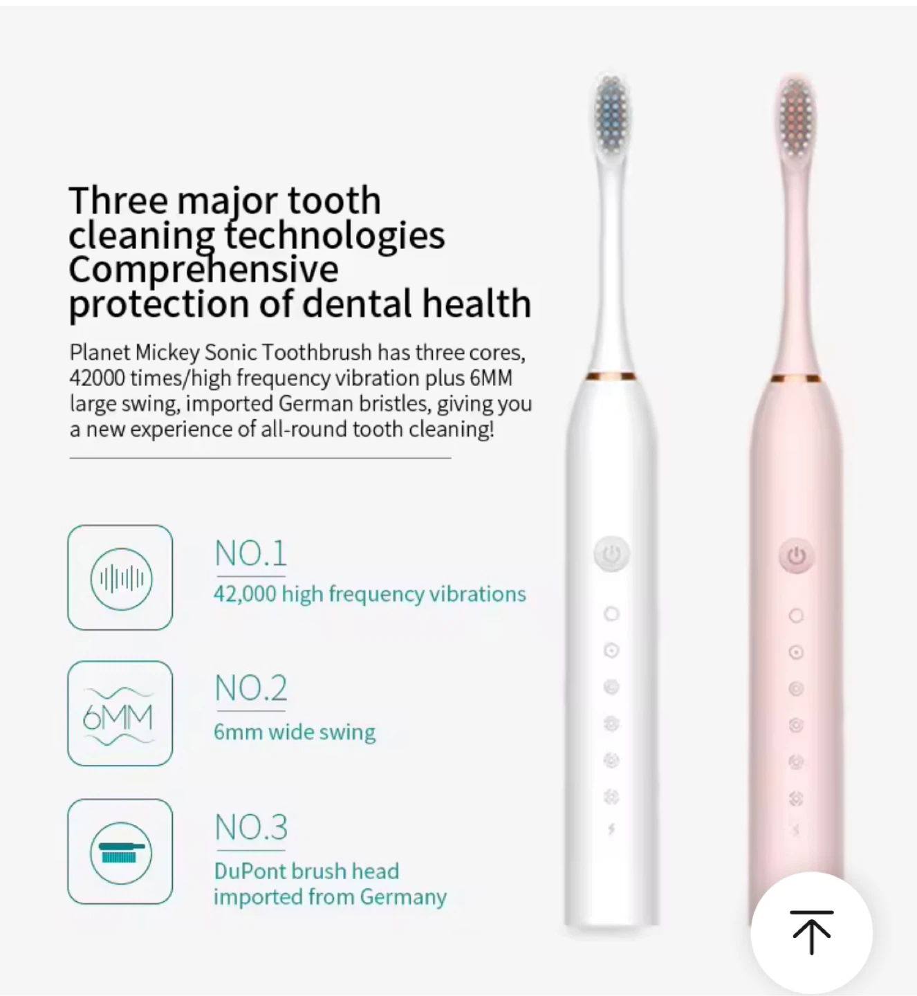 Planet Mickey X3 Electric Toothbrush - photo 3