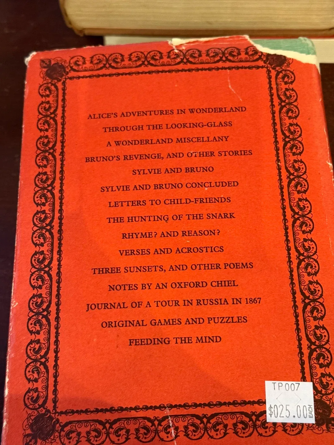 Vintage The Works of Lewis Carroll (1965 Edition) image indicator(6)