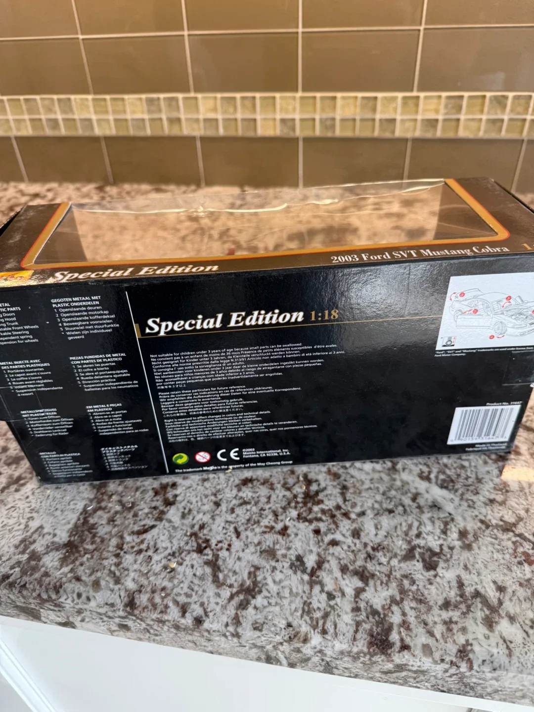 Maisto 2003 Ford Mustang Cobra 1:18 Scale