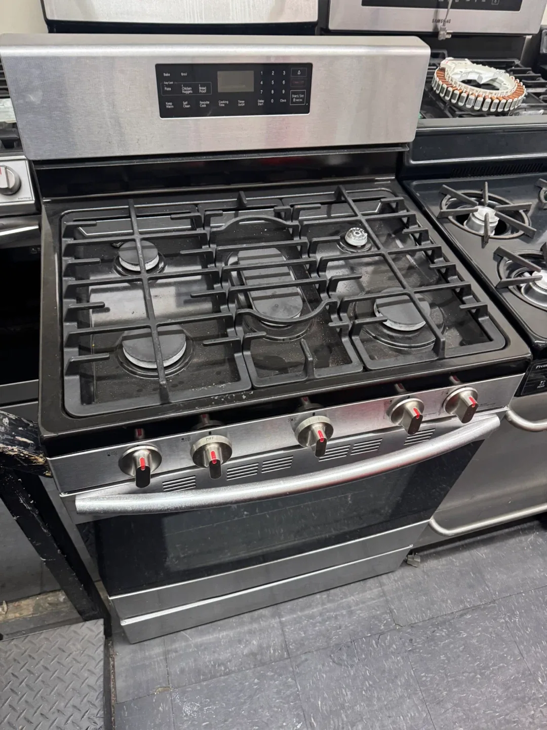 Stainless Steel Gas Range