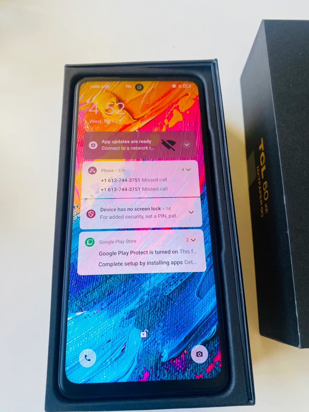 New TCL 60 XE NXT Paper 5G Smartphone image indicator(3)