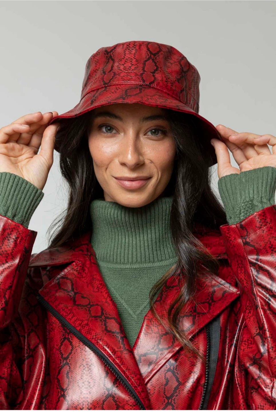 Snakeskin Bucket Hat - photo 4