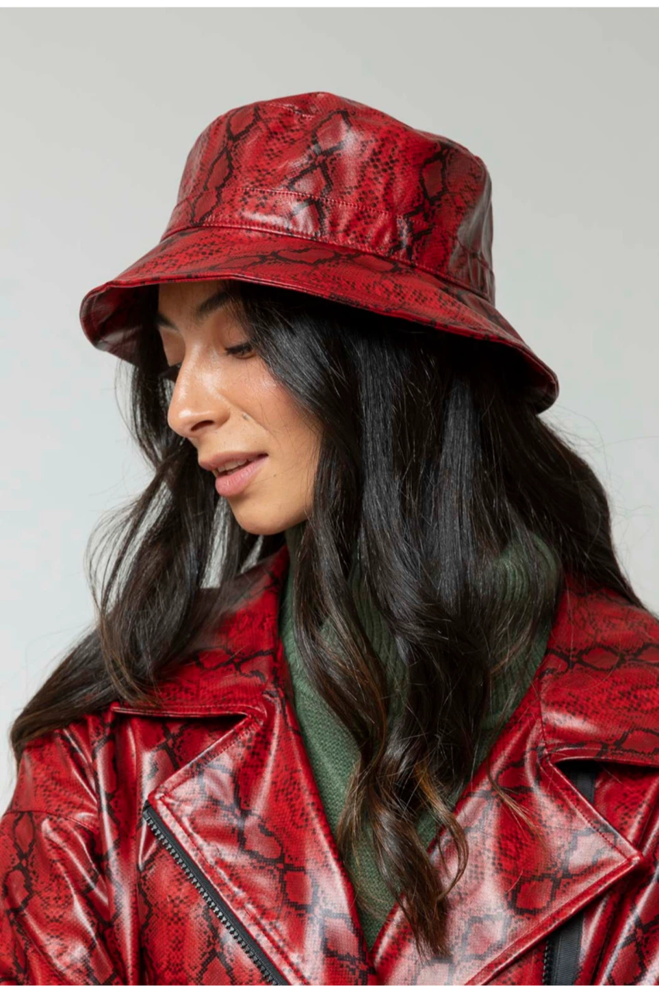 Snakeskin Bucket Hat - photo 2