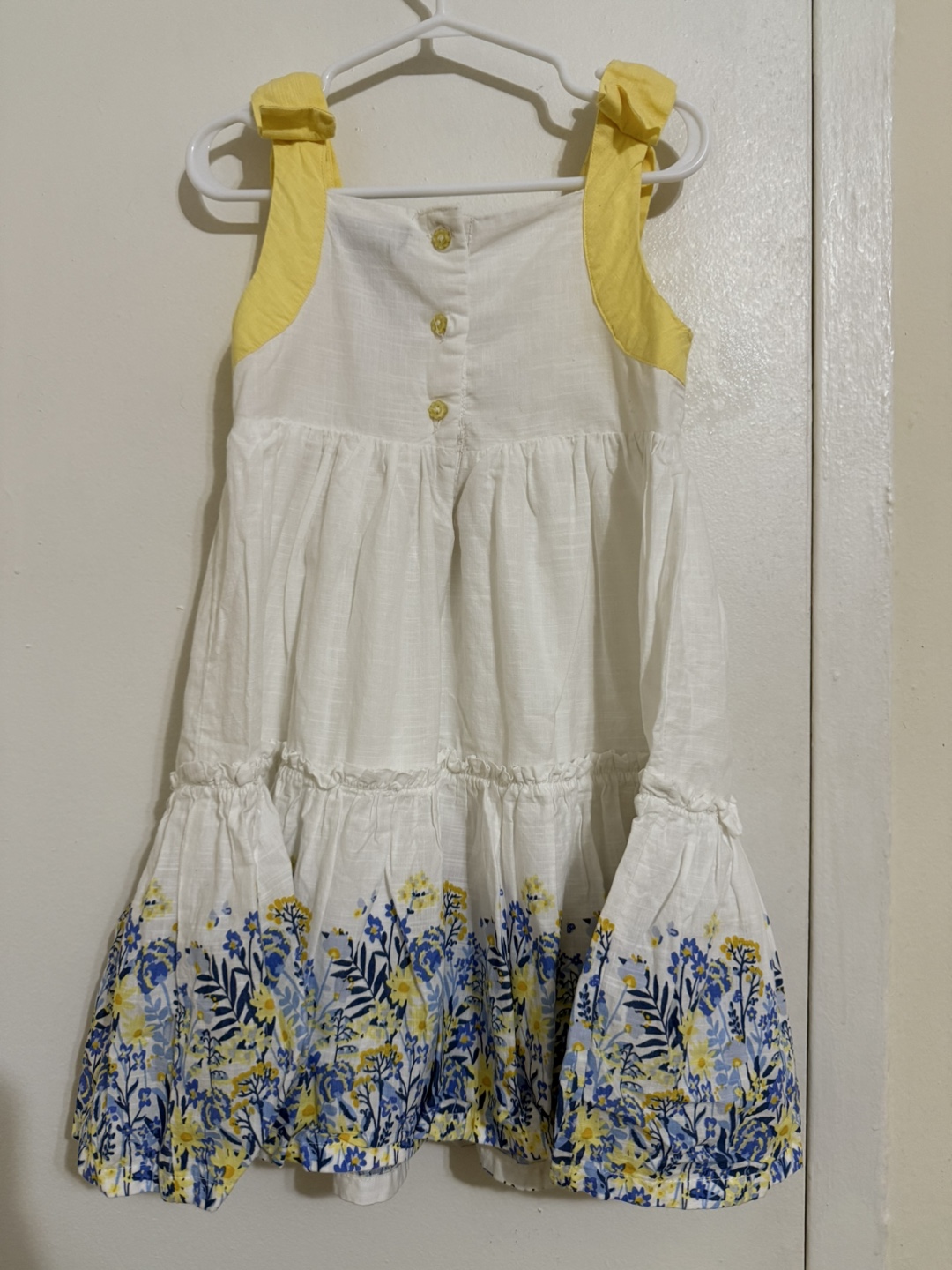 Cynthia Rowley Girls' White & Yellow Floral Dress - photo 2
