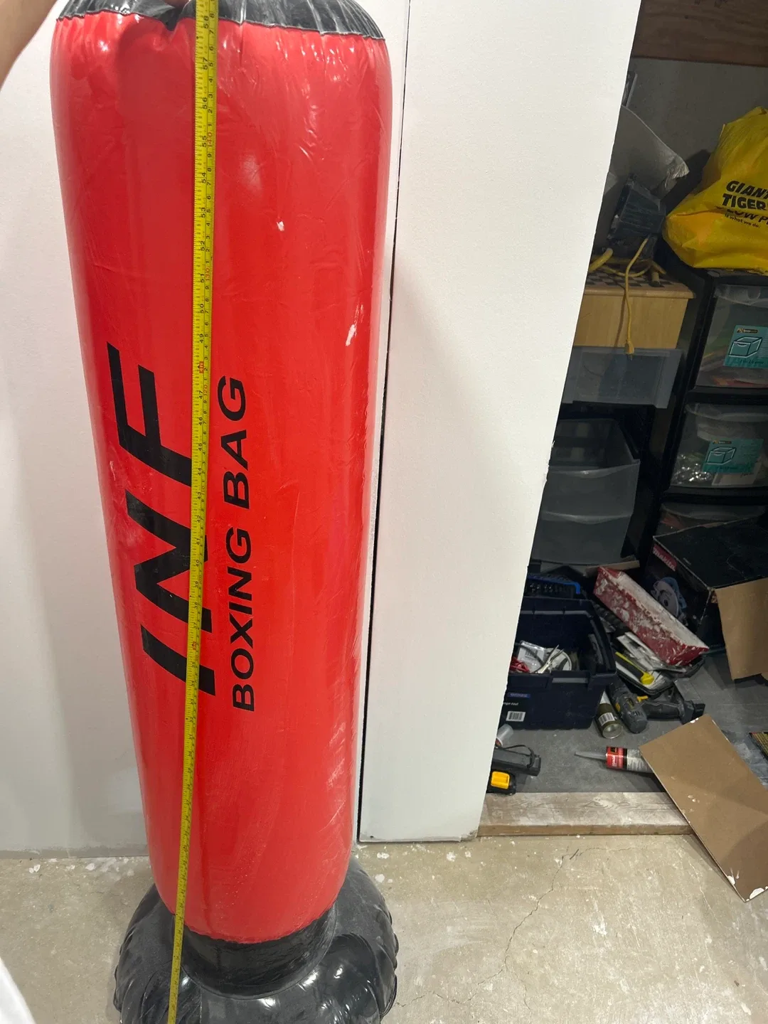 INF Boxing Bag - Red, 58 inches image indicator(3)