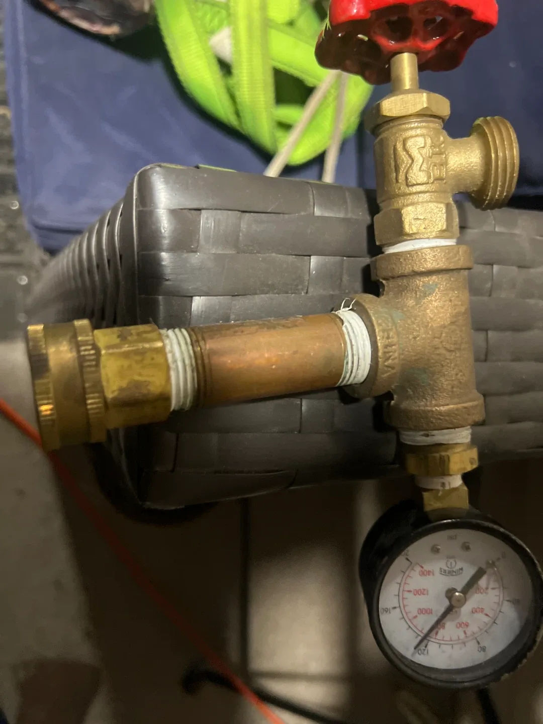 Winters Pressure Gauge Assembly