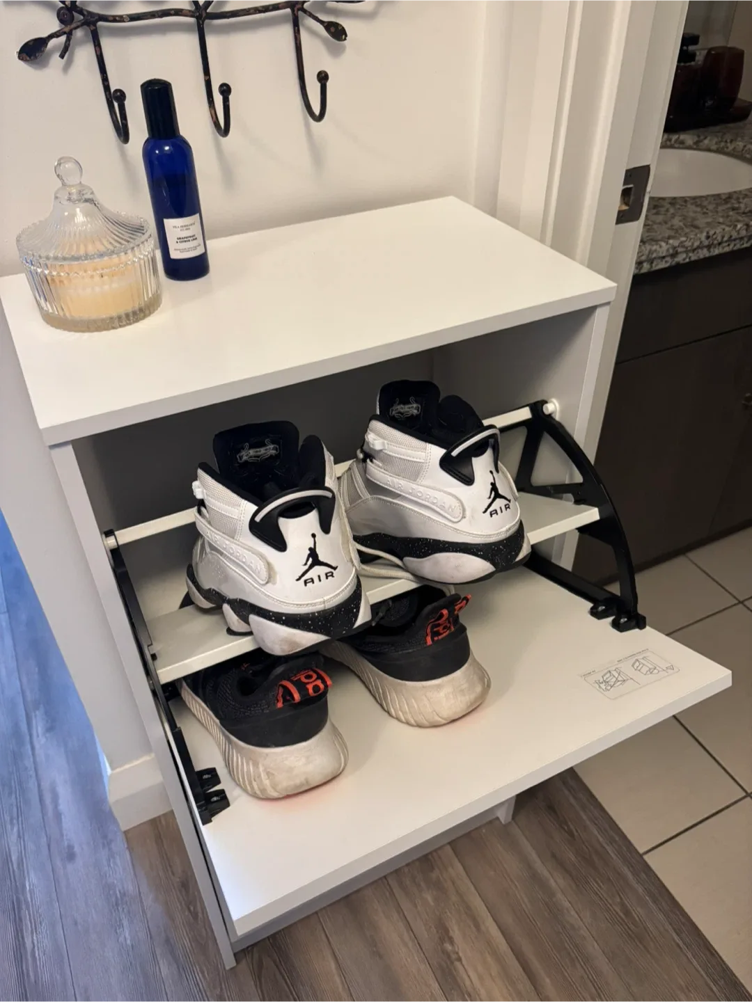 IKEA White Shoe Cabinet - Great Storage! image indicator(2)