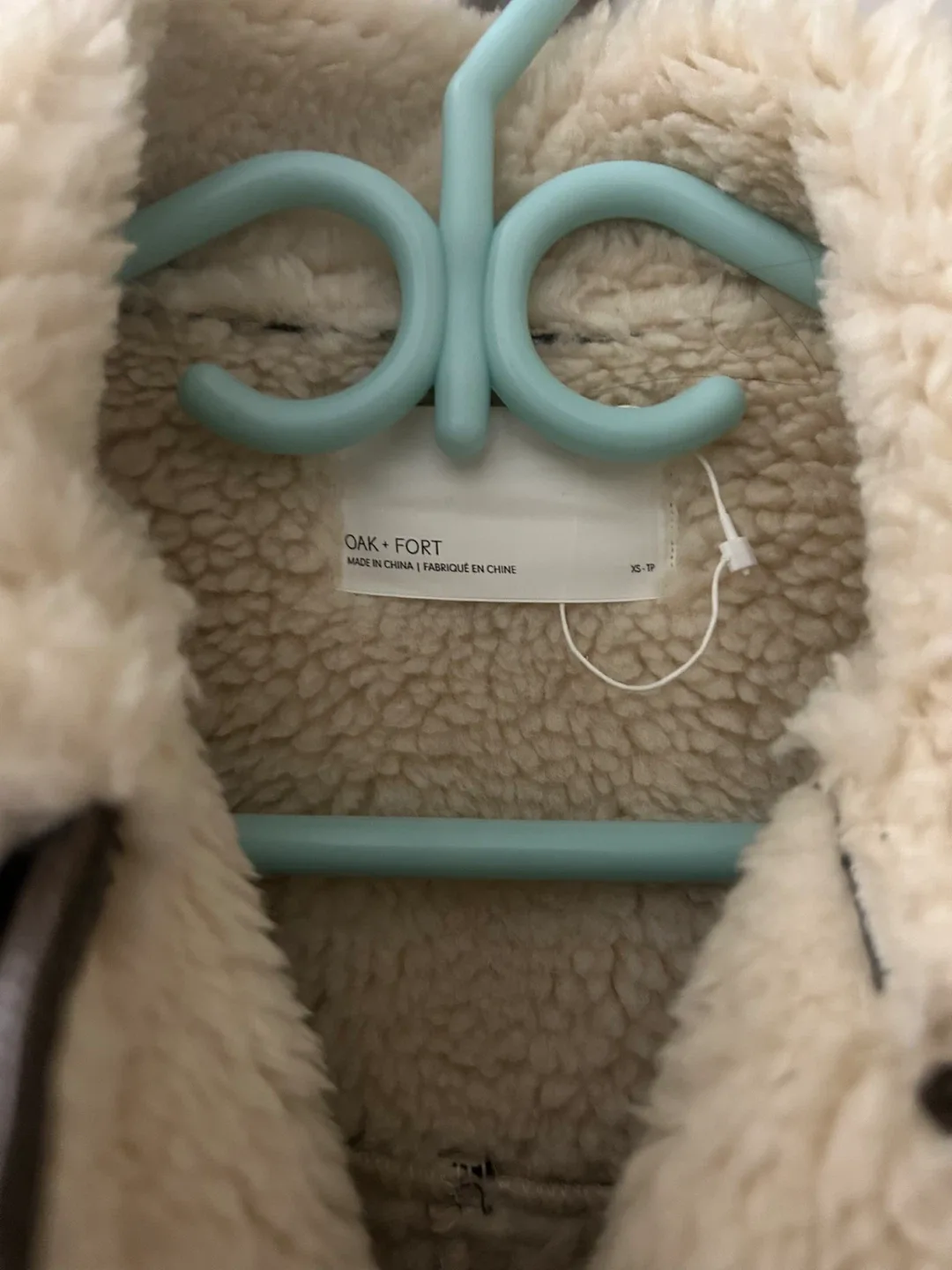 Oak + Fort Brown Faux Leather Jacket image indicator(2)