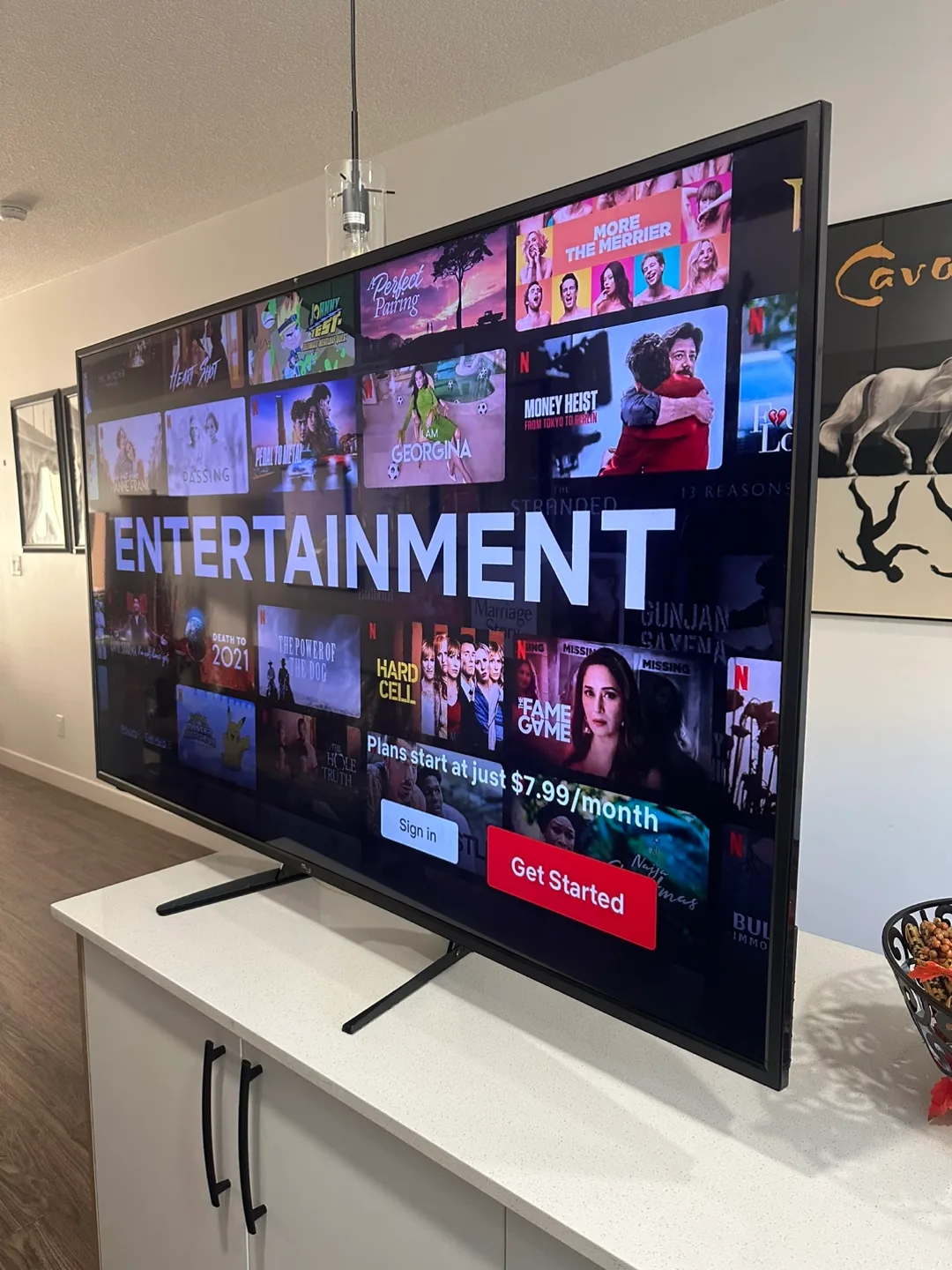 65" RCA Smart TV- Perfect Working Condition