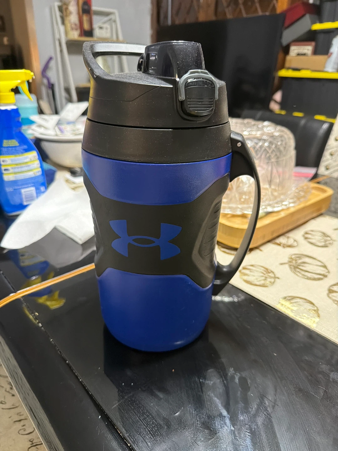 Under Armour Blue/Black Water Bottle