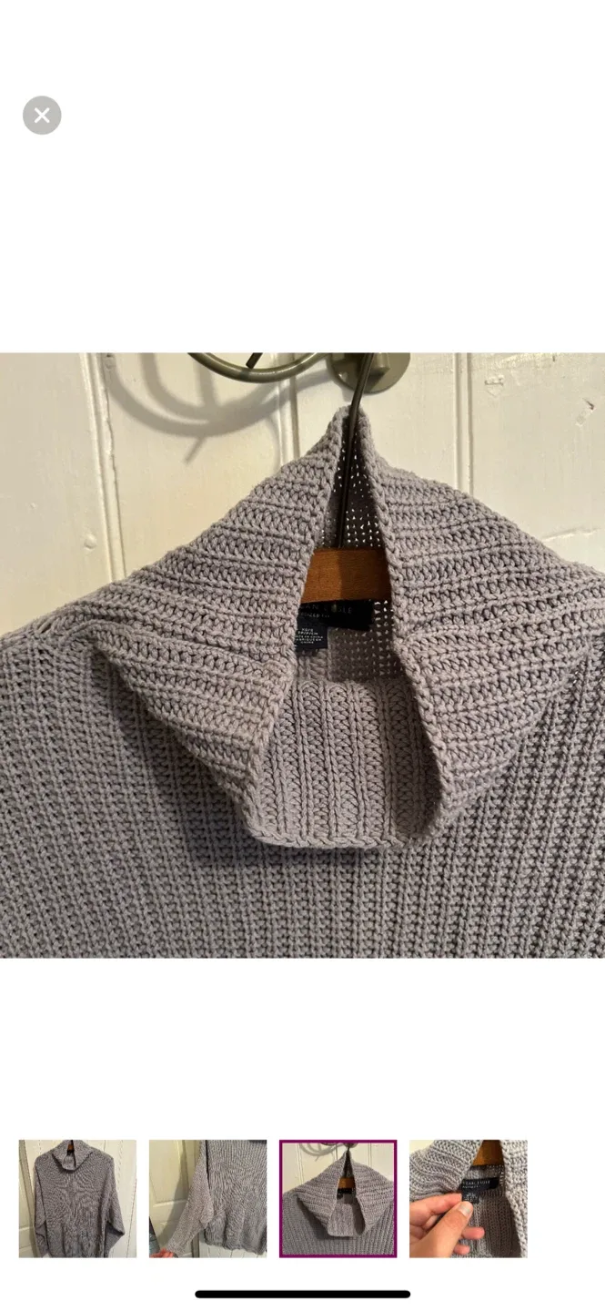 American Eagle Oversized Knit Turtleneck XS/S image indicator(3)