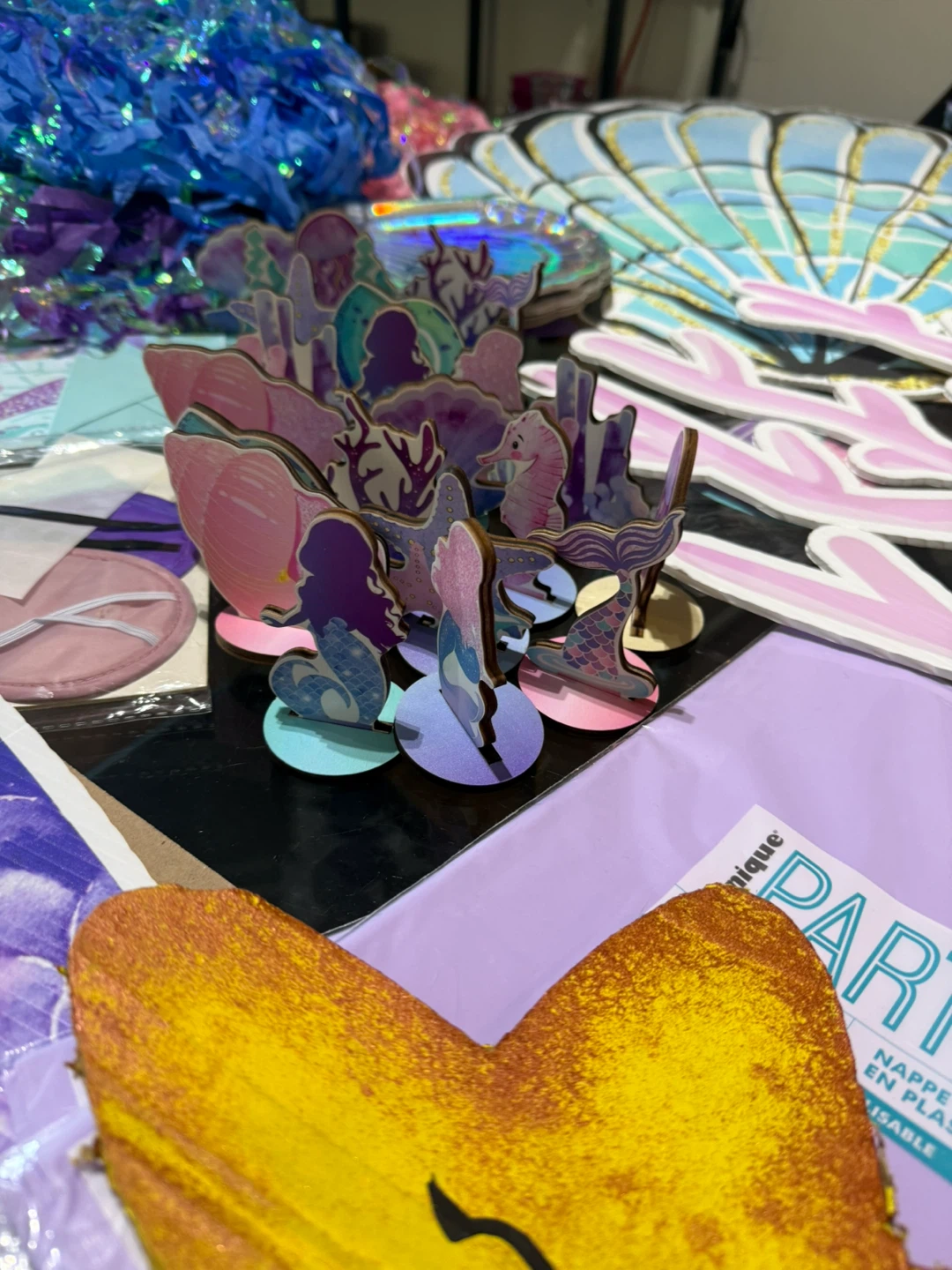 Mermaid Birthday Party Decoration Set - photo 3