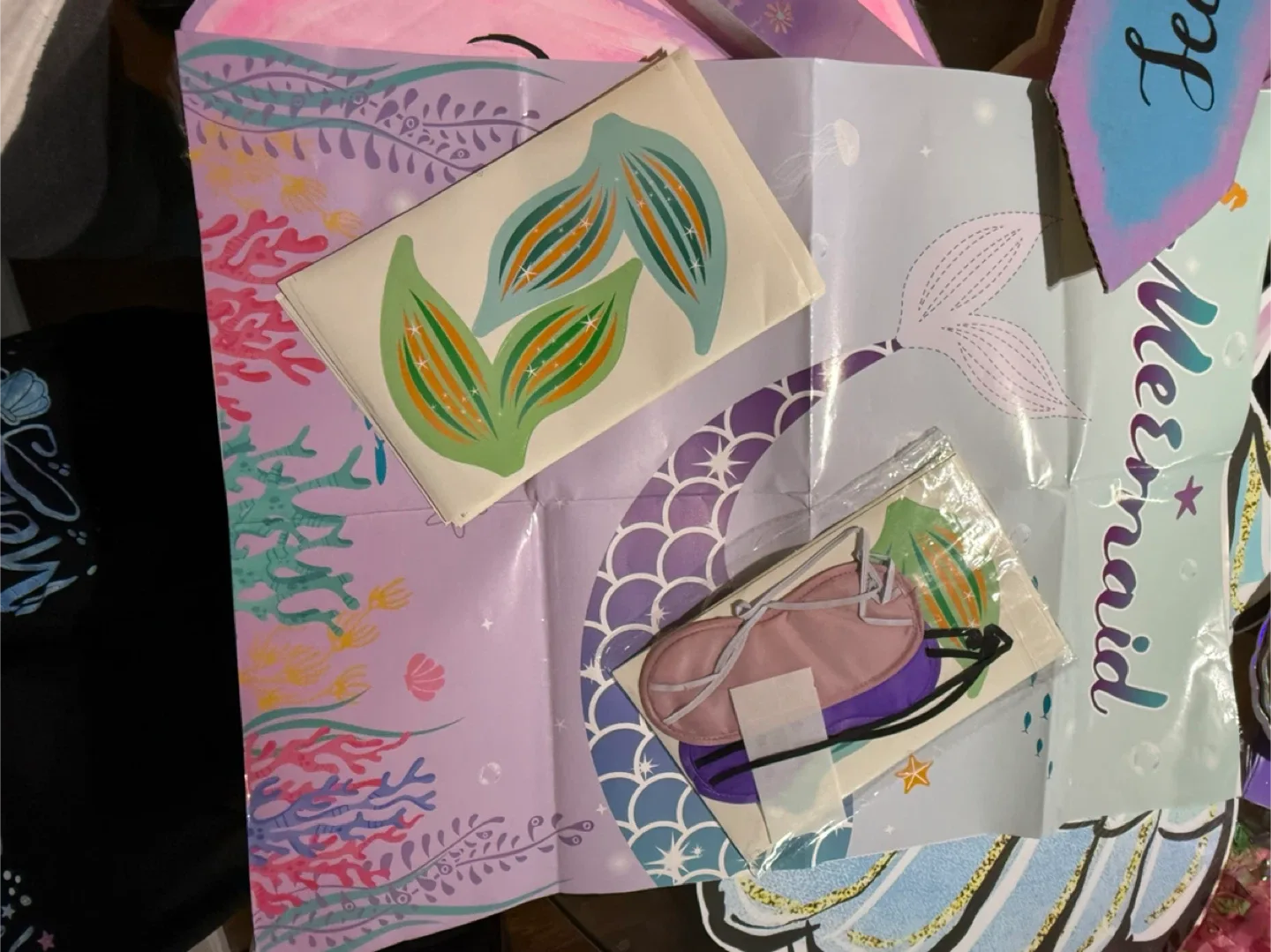 Mermaid Birthday Party Decoration Set image indicator(6)